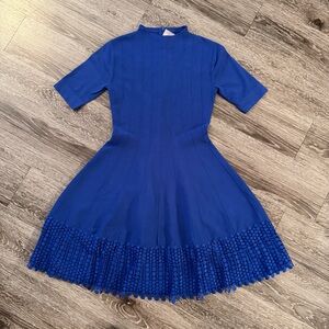 Lela Rose Blue Dress